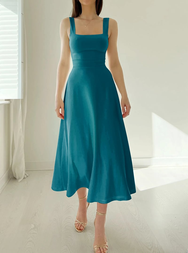 Audrey Midi Dress (Köp 2 gratis frakt)